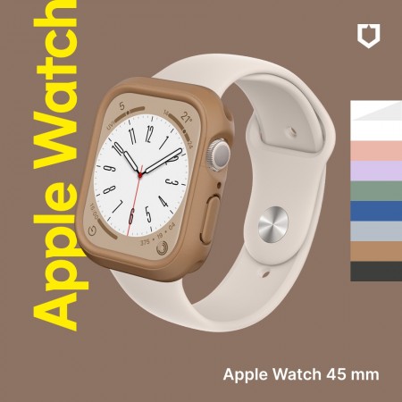Apple Watch (Series 7/8) 45mm - 犀牛盾Crashguard NX模組化防摔邊框保護殼+飾條