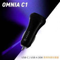 OMNIA C1 USB−C PD & QC 36W 極速車充